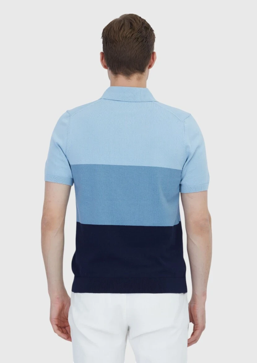 Light Navy Blue Knitwear - 5