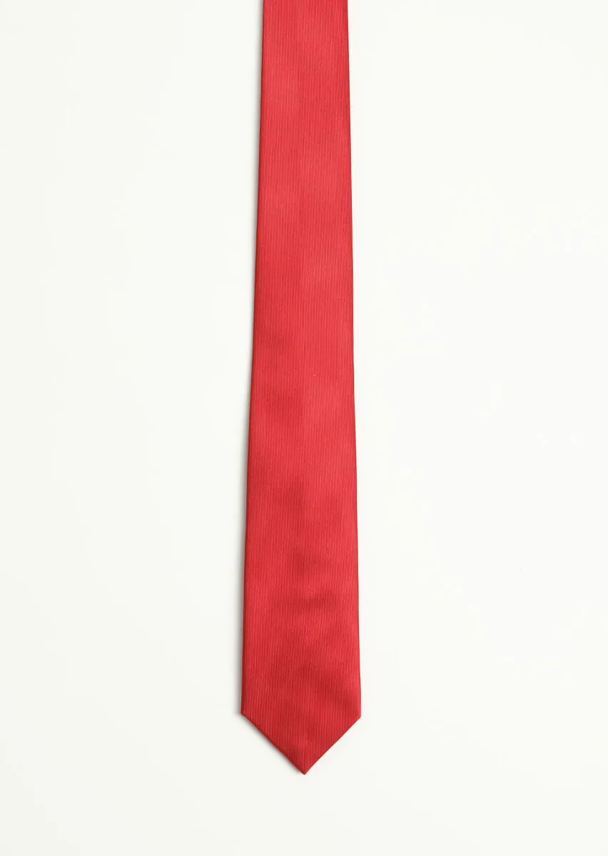 Light Red Tie - 1