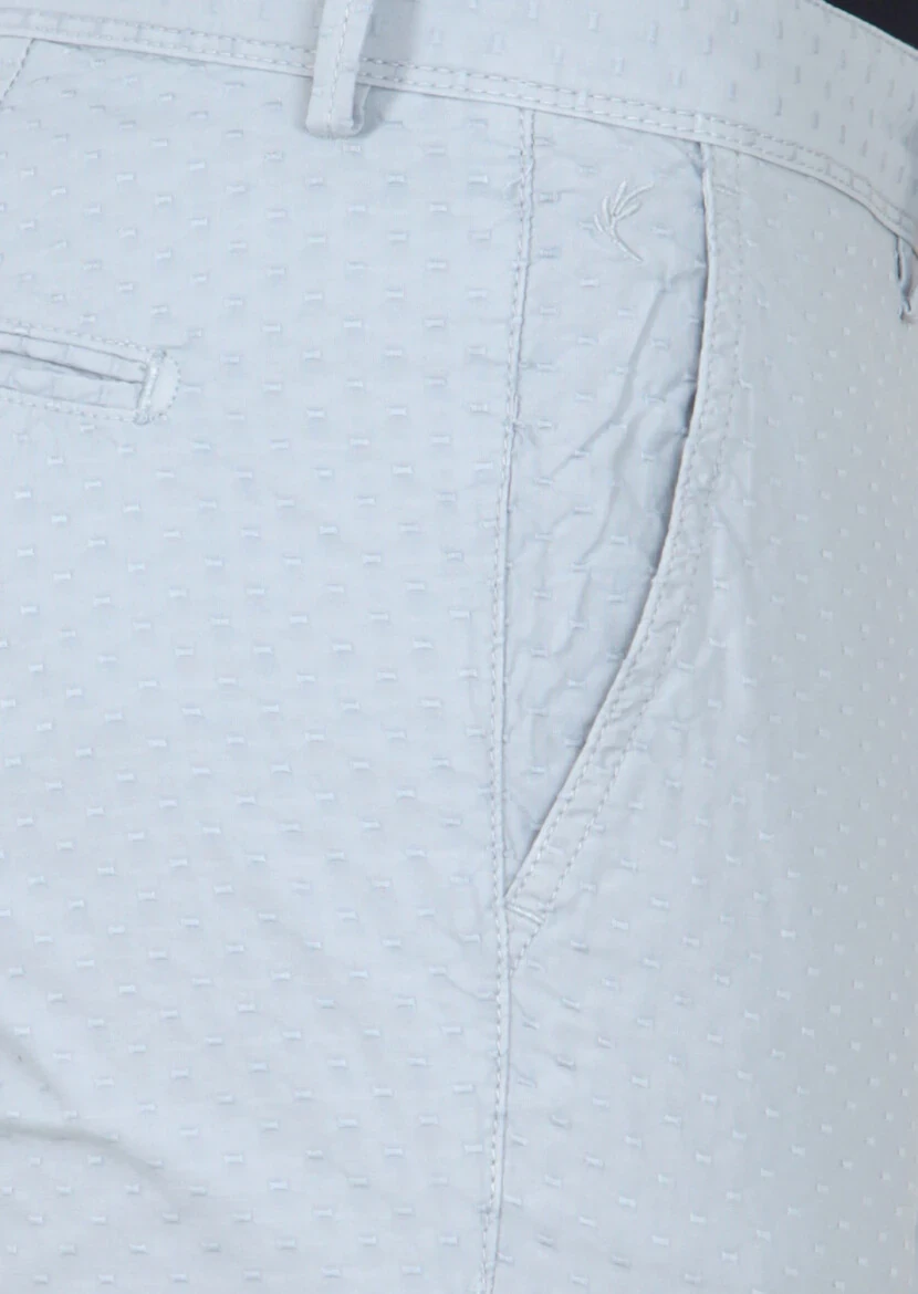 Mavi Desenli Dokuma Regular Fit Casual Pamuk Karışımlı Pantolon - 3