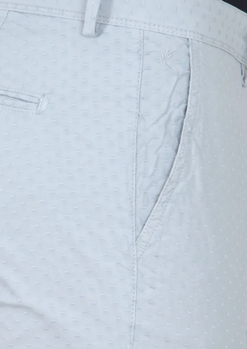 Mavi Desenli Dokuma Regular Fit Casual Pamuk Karışımlı Pantolon - 3