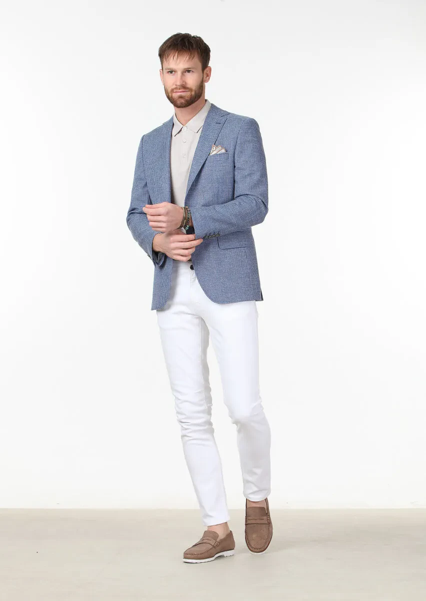 Mavi Modern Fit Yün Karışımlı Ceket - 2