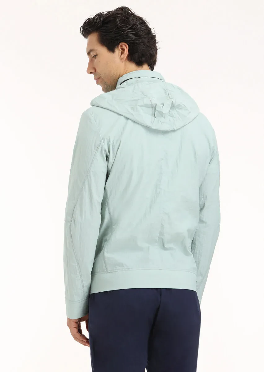 Mavi Regular Fit Dik Yaka Casual Dokuma Mont - 5