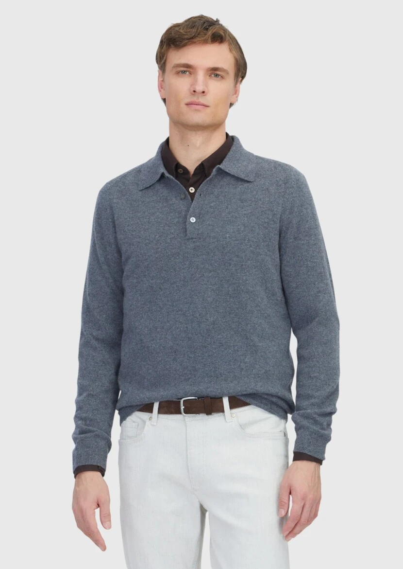 Medium Gray Knitwear Sweatshirt - RAMSEY
