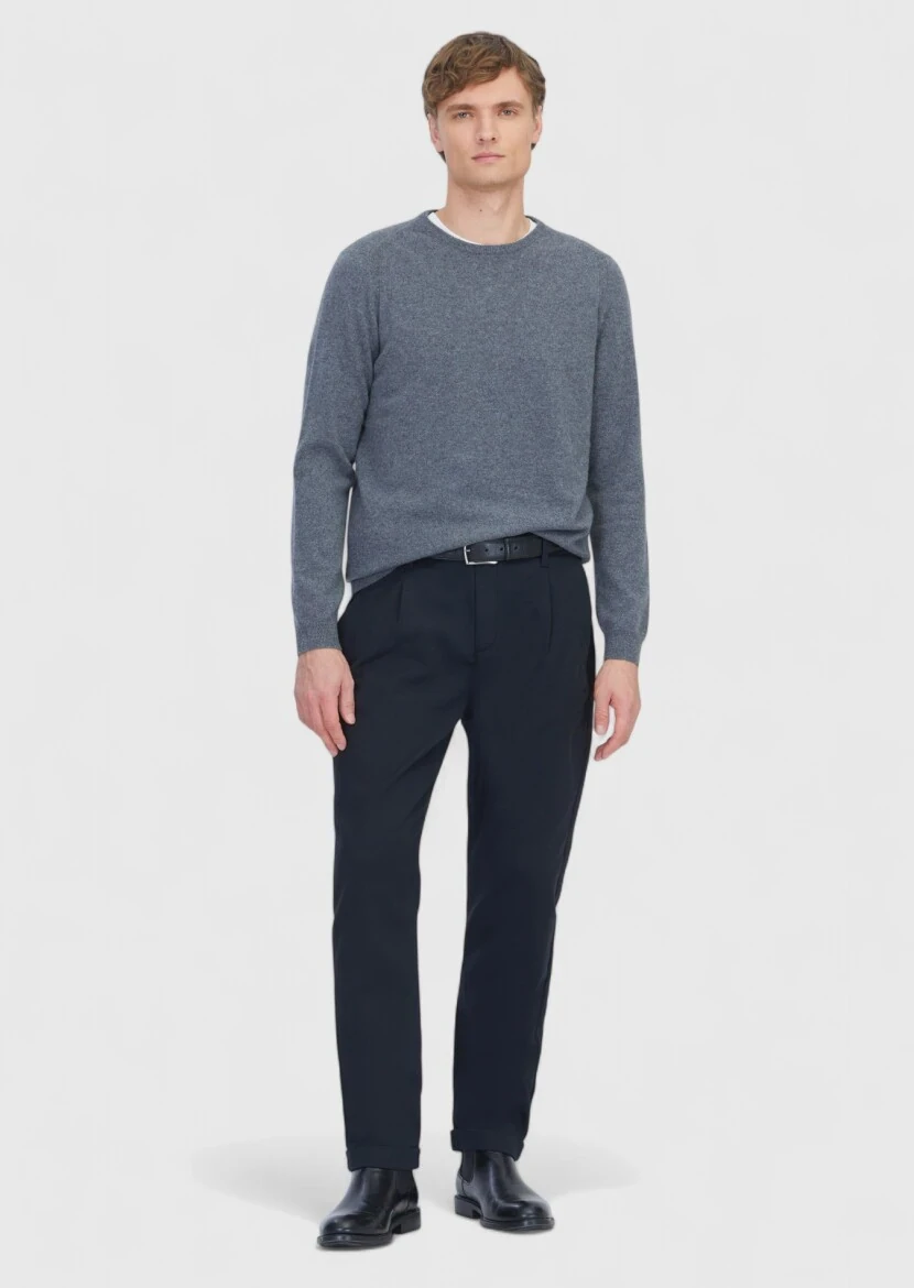 Medium Gray Knitwear Sweatshirt - RAMSEY