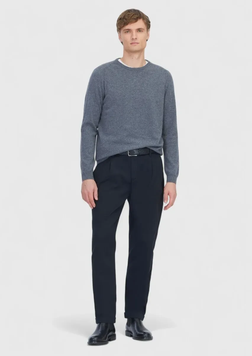 Medium Gray Knitwear Sweatshirt - 2