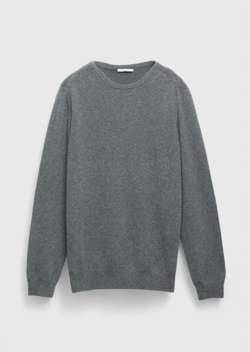 Medium Gray Knitwear Sweatshirt - 6