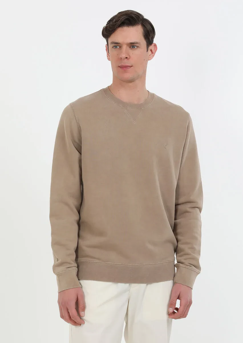 Mink Plain Sweatshirt - 2