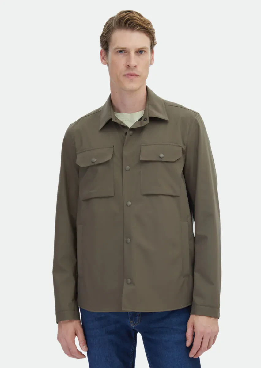 Mink Regular Fit Blazer - 1