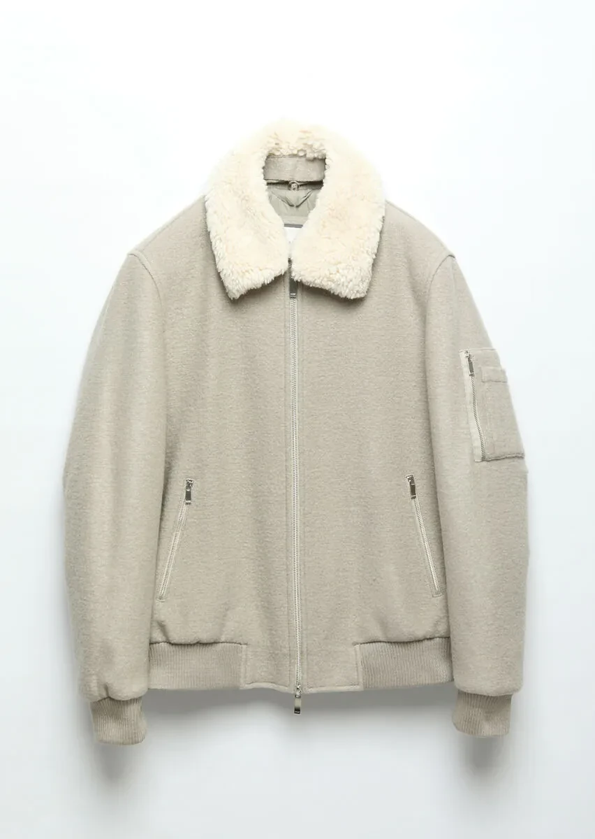 Mink Regular Fit Casual Weaving Coat - 10