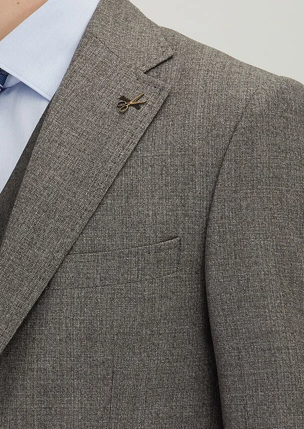 Mink Suit With Waistcoat - 5