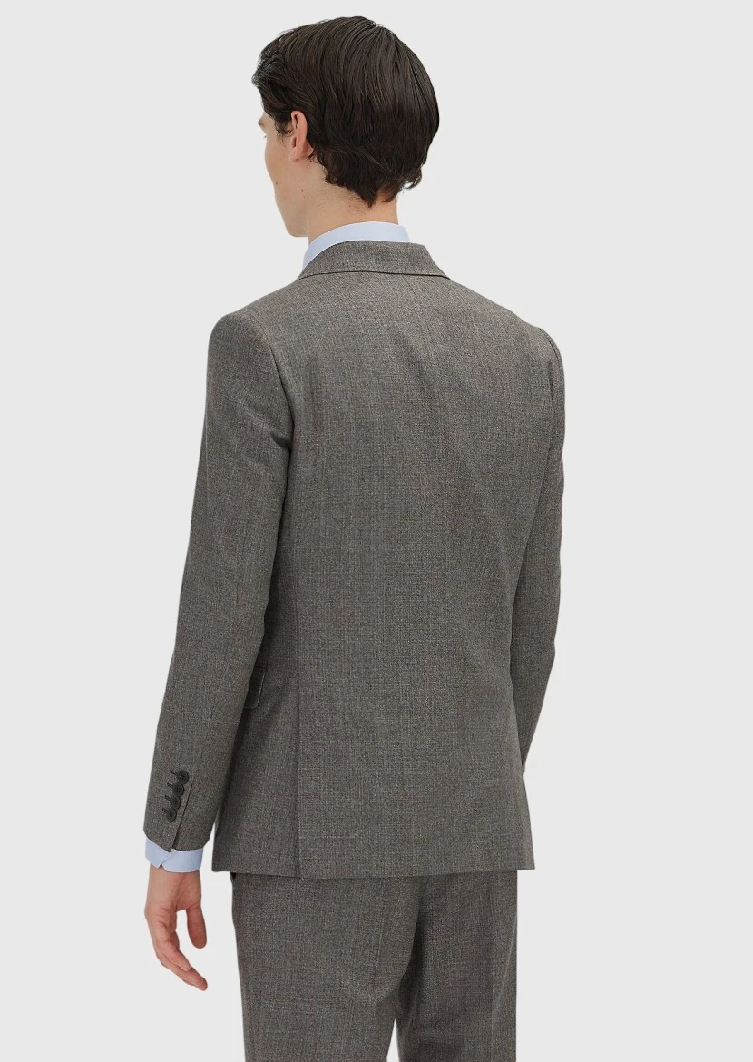 Mink Suit With Waistcoat - 6