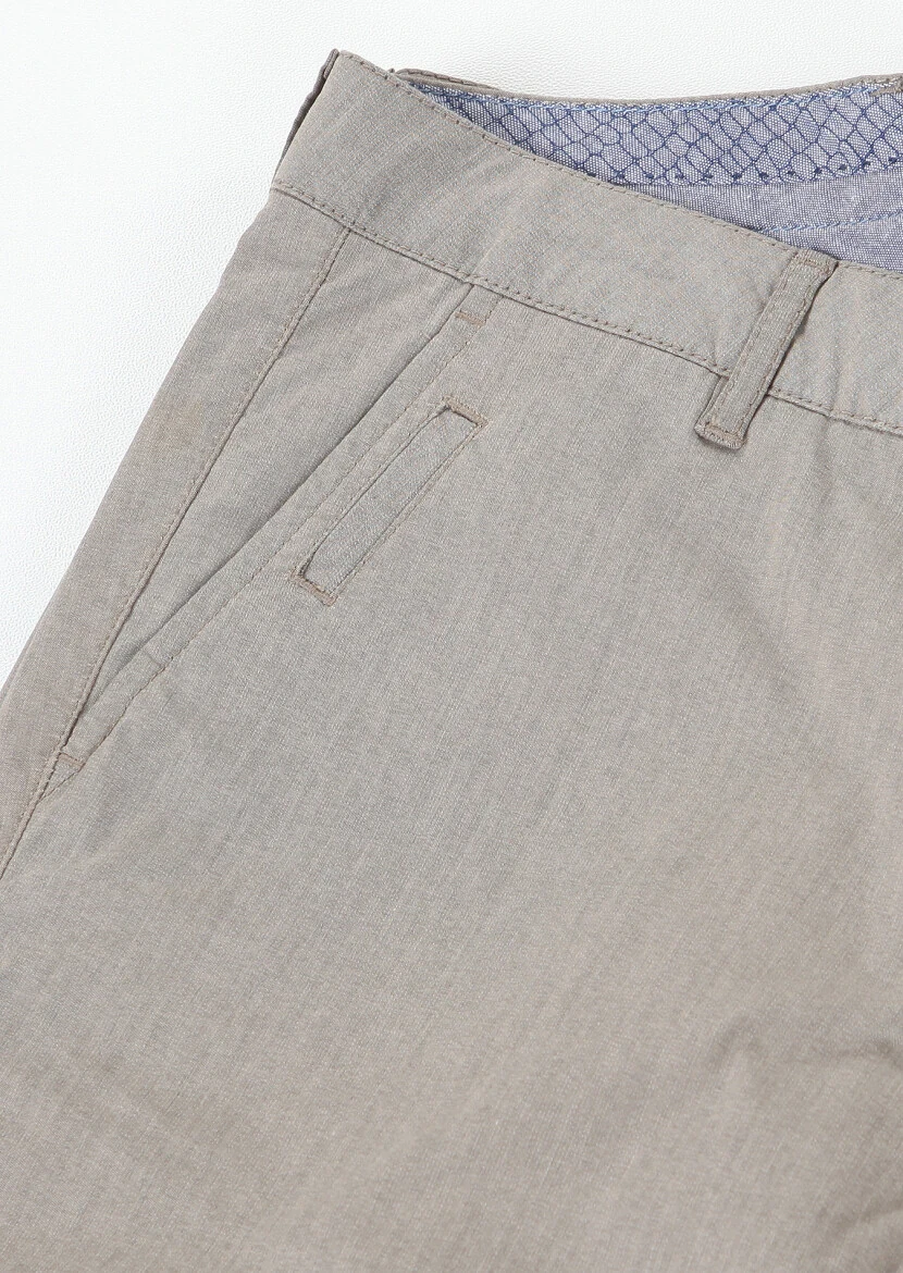 Mink Weaving Regular Fit Casual Cotton Blended Trousers - 2