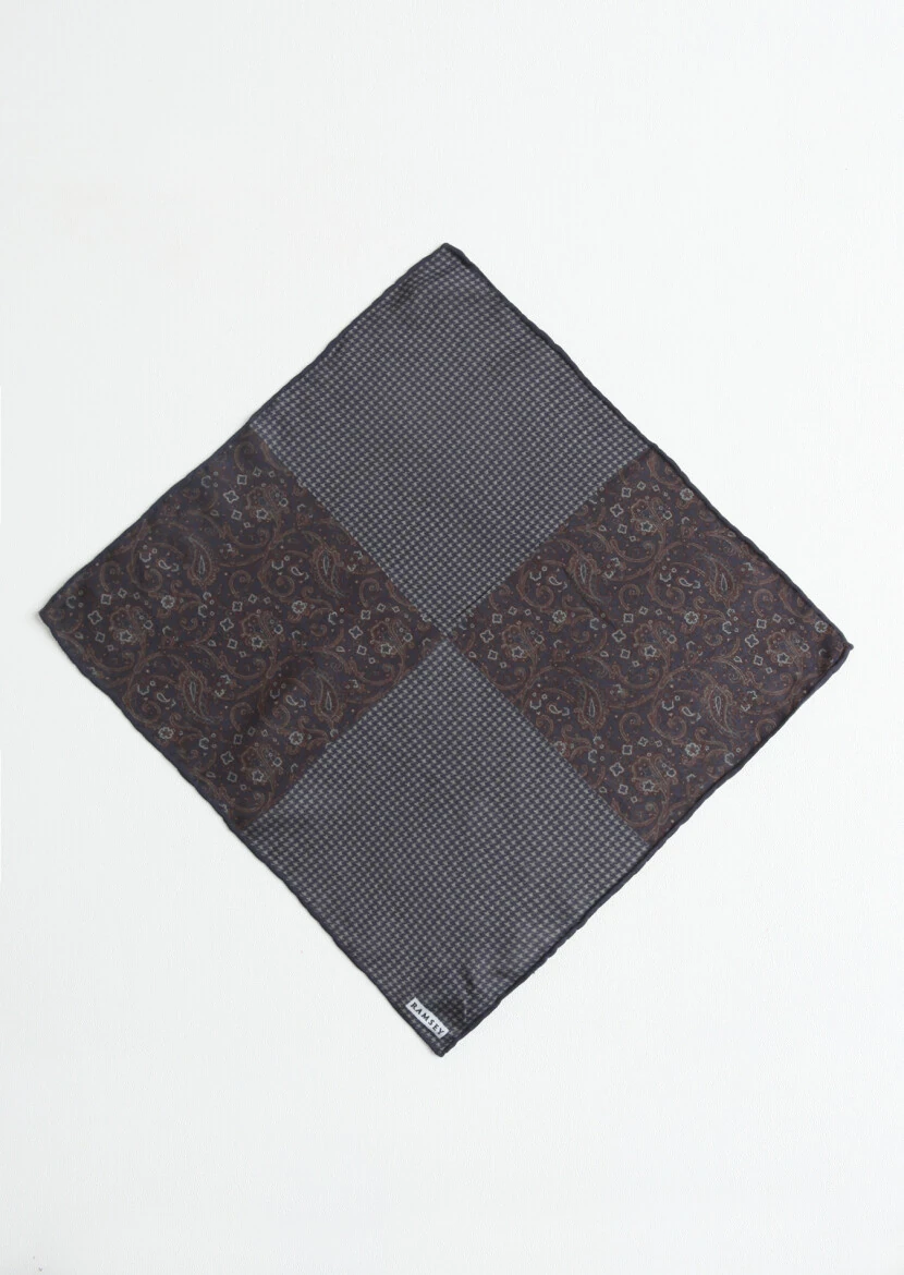Navy Blue %100 Pamuk Handkerchief - RAMSEY