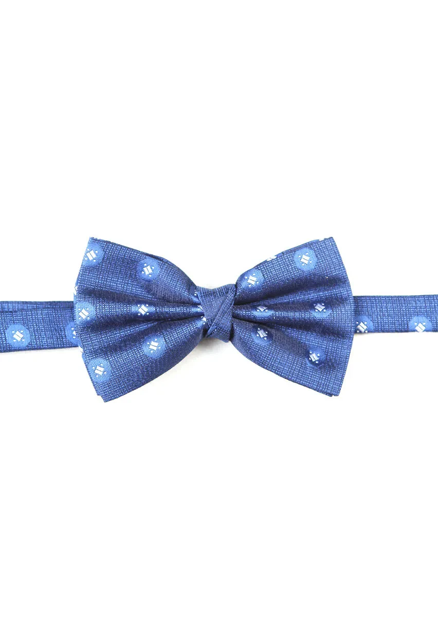 Navy Blue Bow Tie - 1