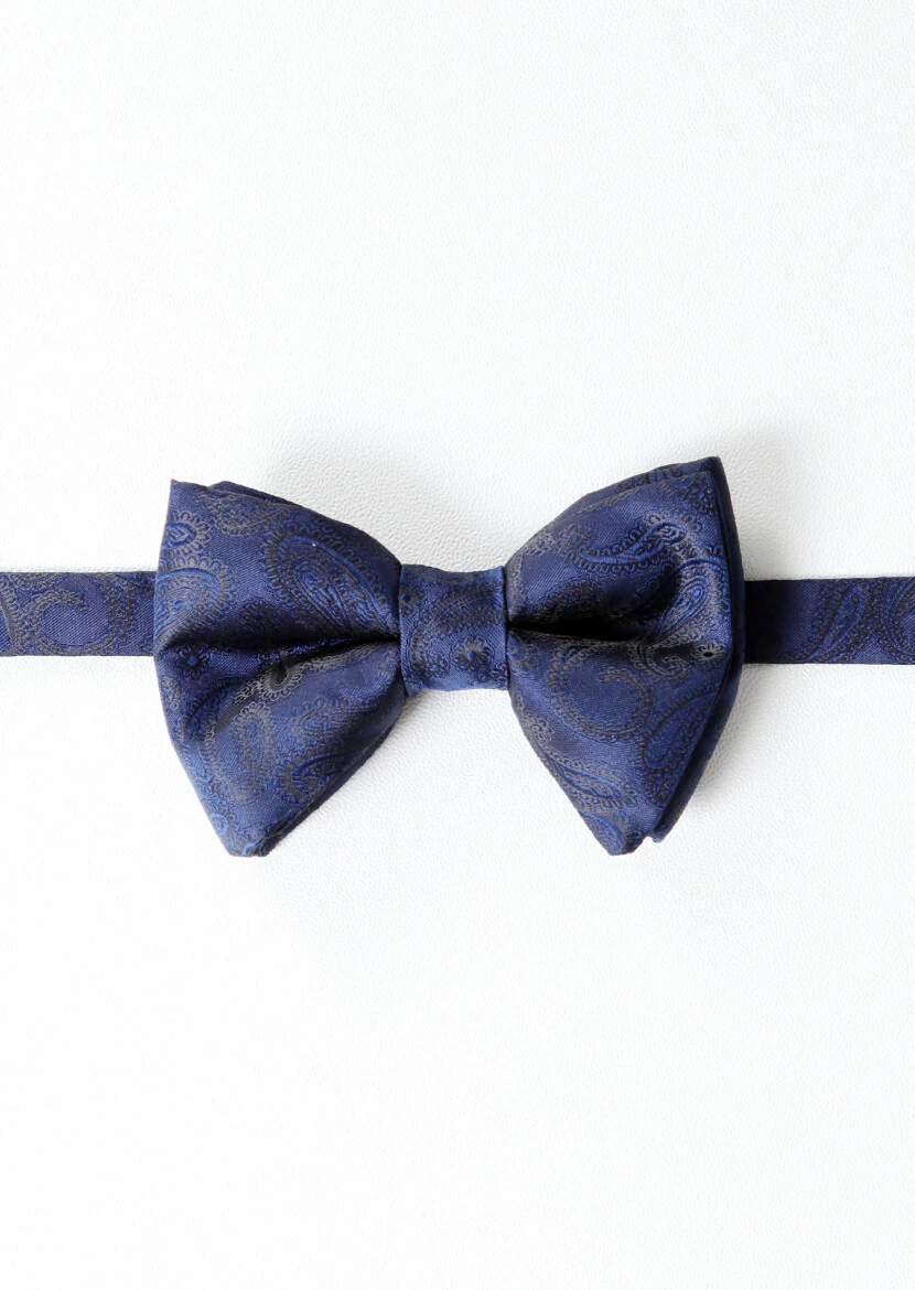 Navy Blue Bow Tie - RAMSEY