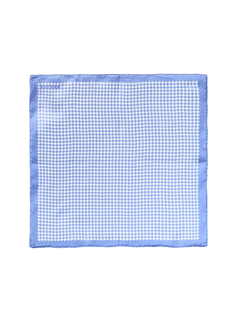 Navy Blue Handkerchief - RAMSEY