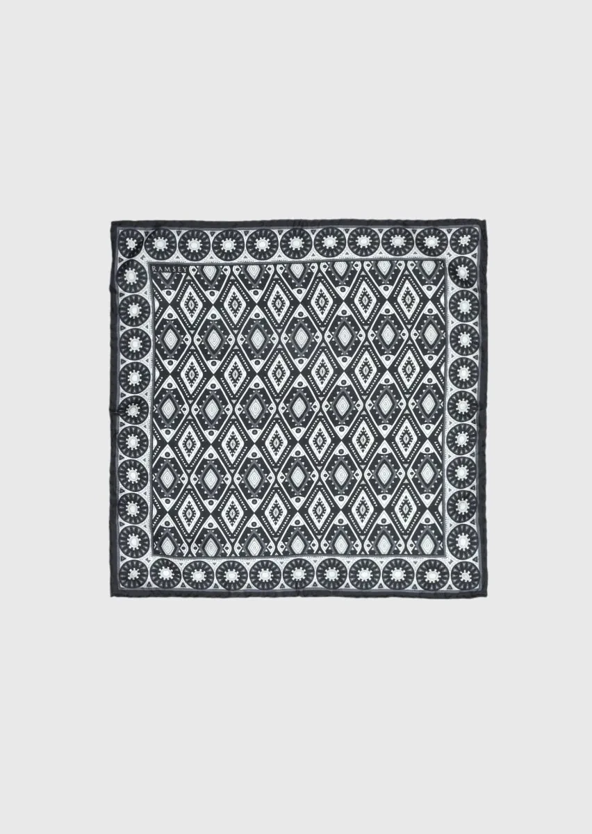 Navy Blue Handkerchief - 1