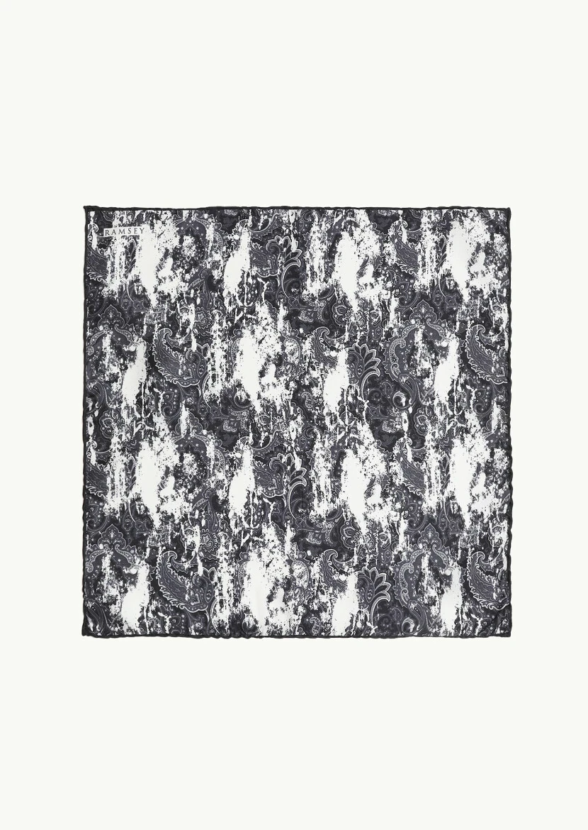 Navy Blue Handkerchief 