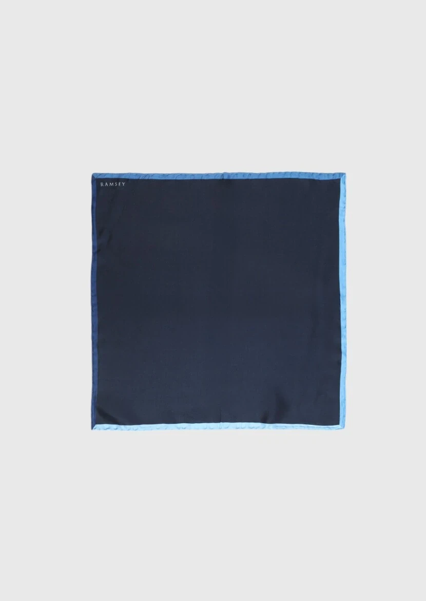 Navy Blue Handkerchief - 1