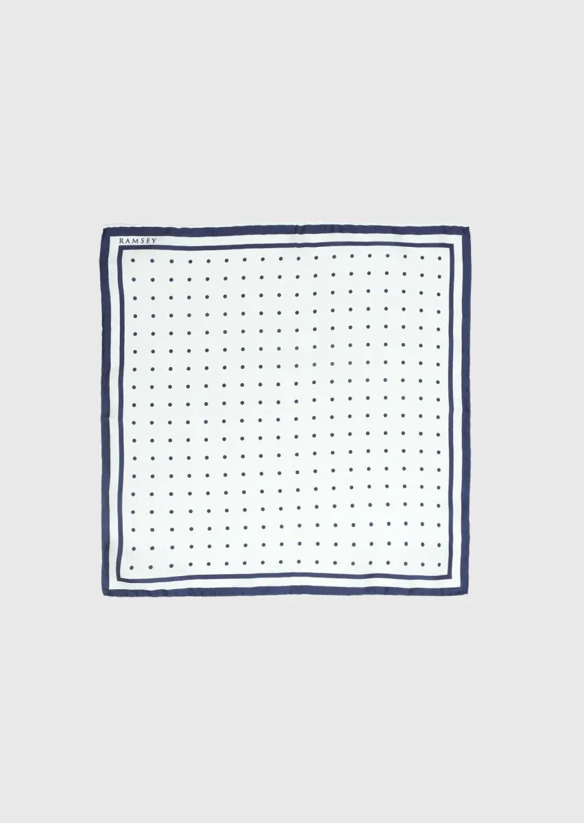 Navy Blue Handkerchief - 1