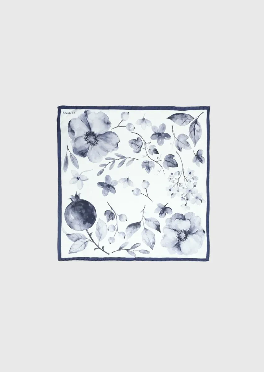 Navy Blue Handkerchief - 1