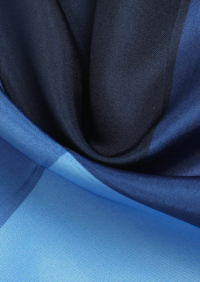 Navy Blue Handkerchief 