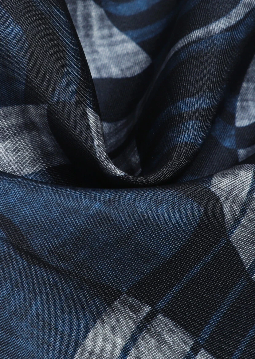 Navy Blue Handkerchief 