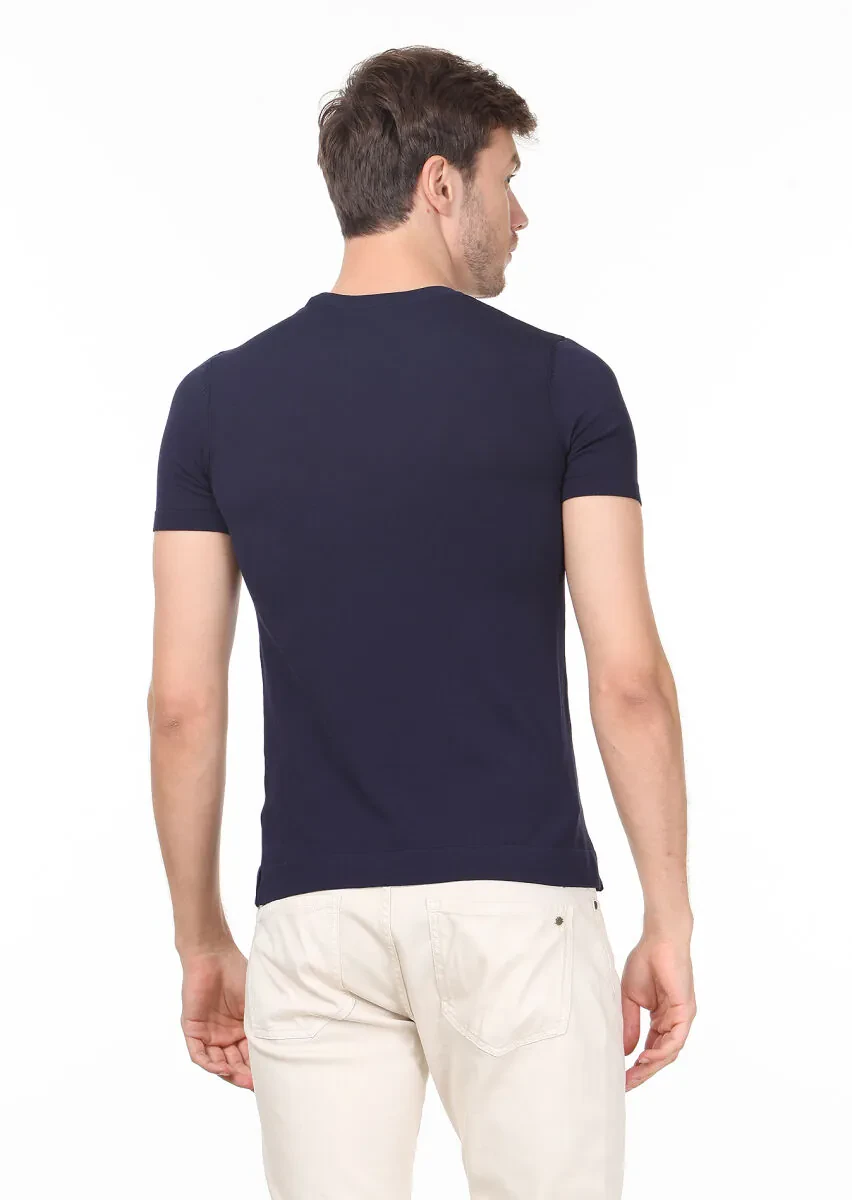 Navy Blue Knitwear - 4