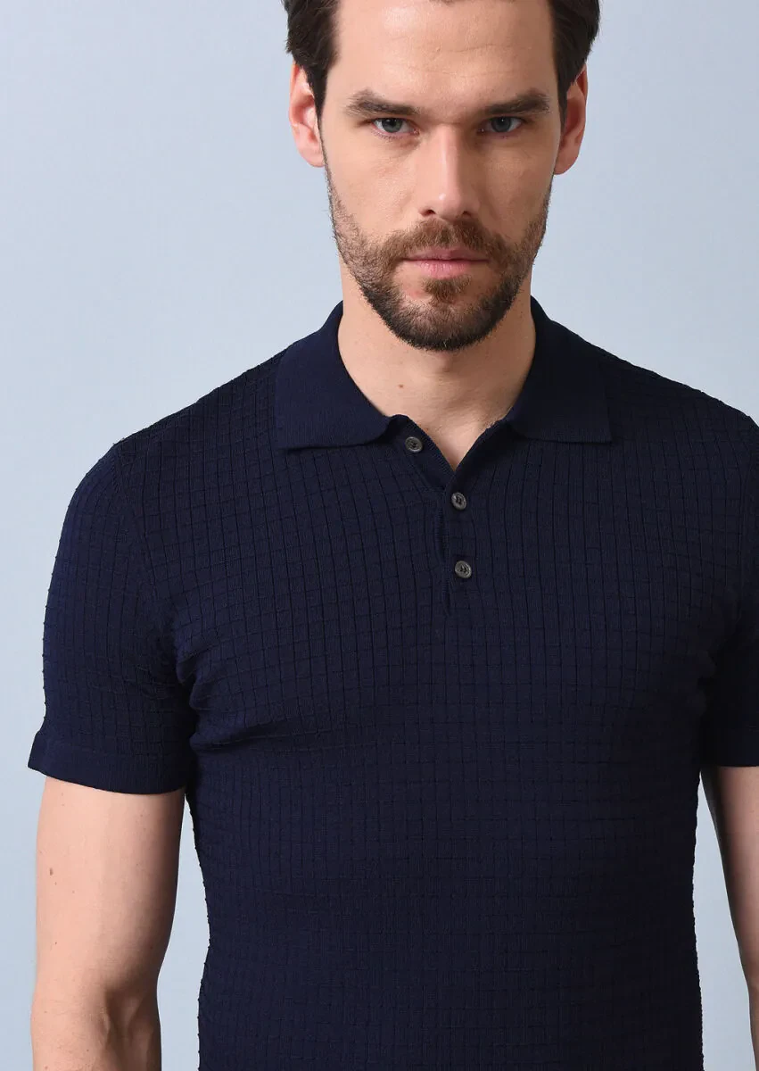 Navy Blue Knitwear - 3