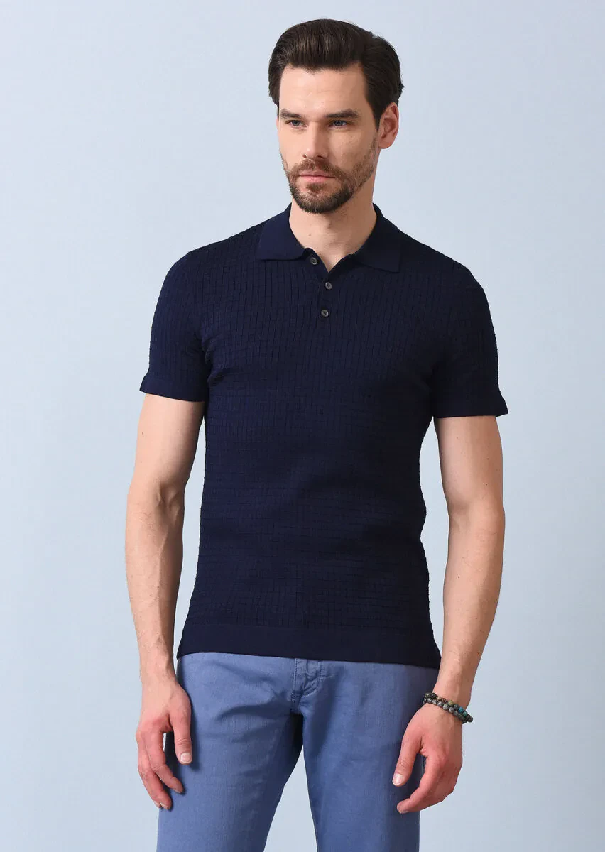 Navy Blue Knitwear - 4