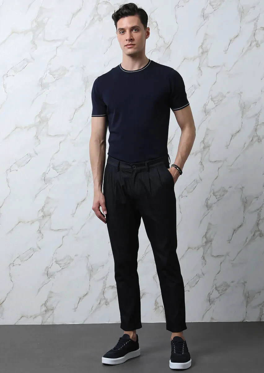 Navy Blue Knitwear - 2