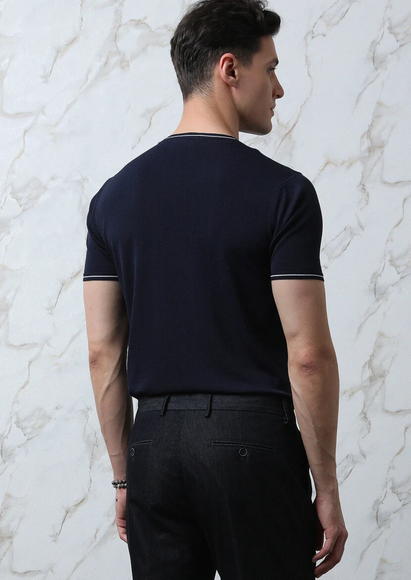 Navy Blue Knitwear - 5