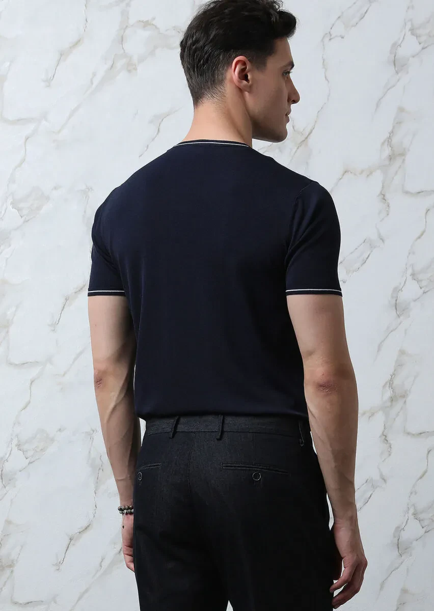 Navy Blue Knitwear - 5