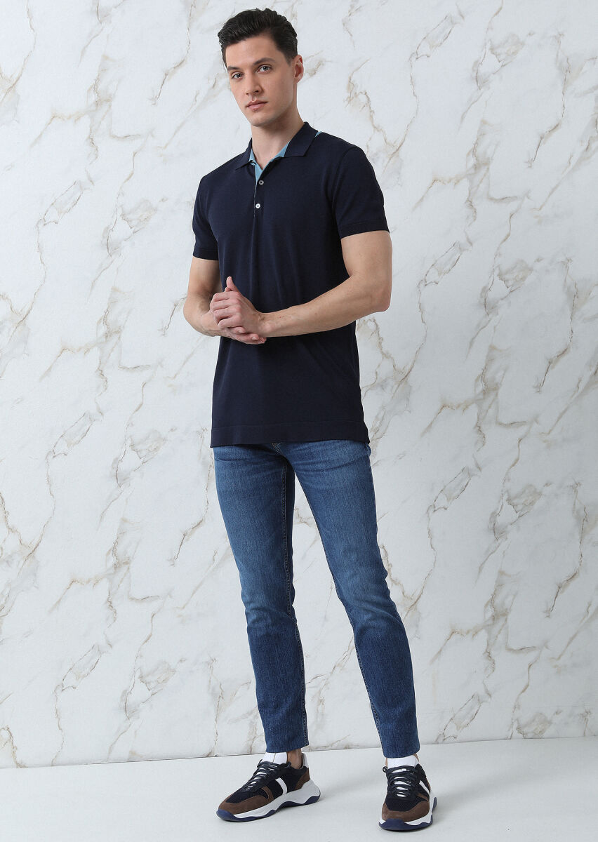 Navy Blue Knitwear - 4