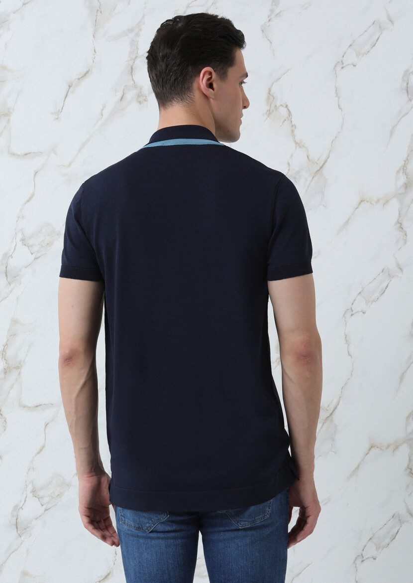 Navy Blue Knitwear - 5