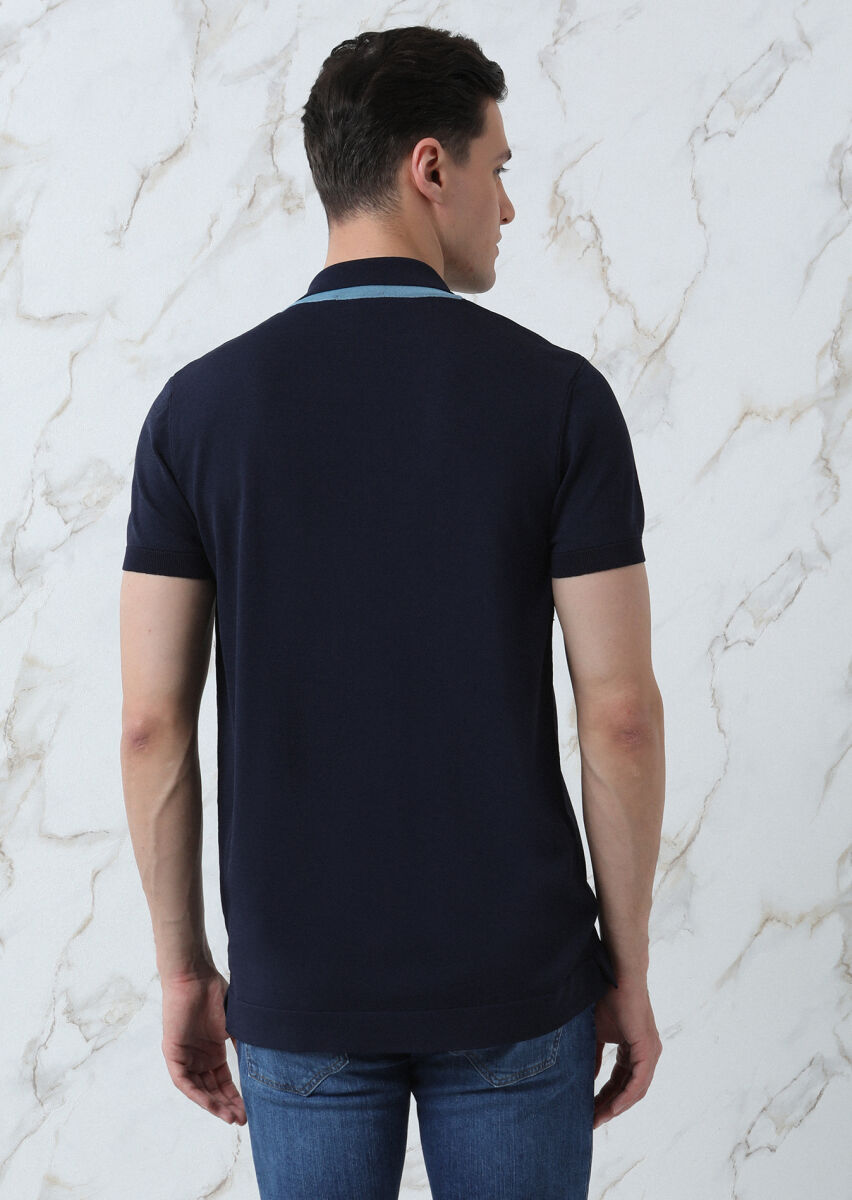 Navy Blue Knitwear - 5