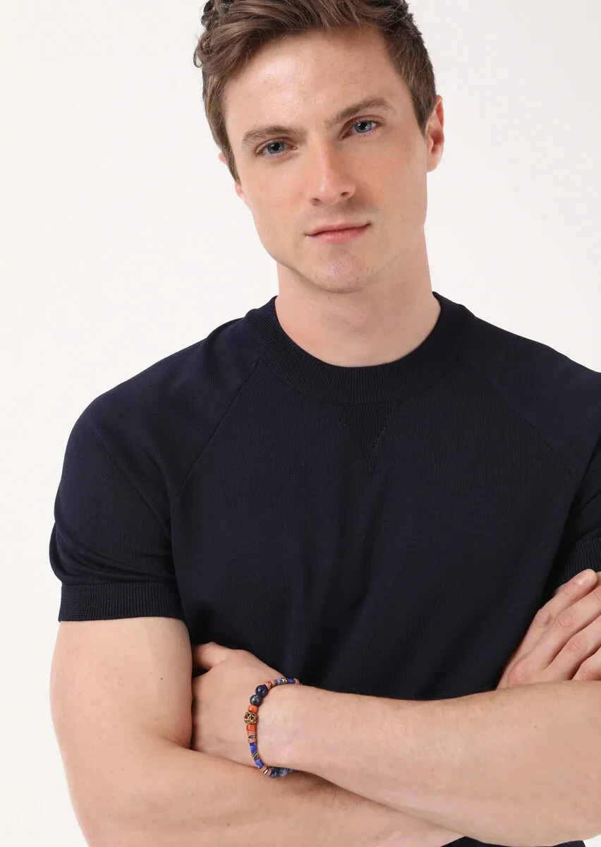 Navy Blue Knitwear - 2