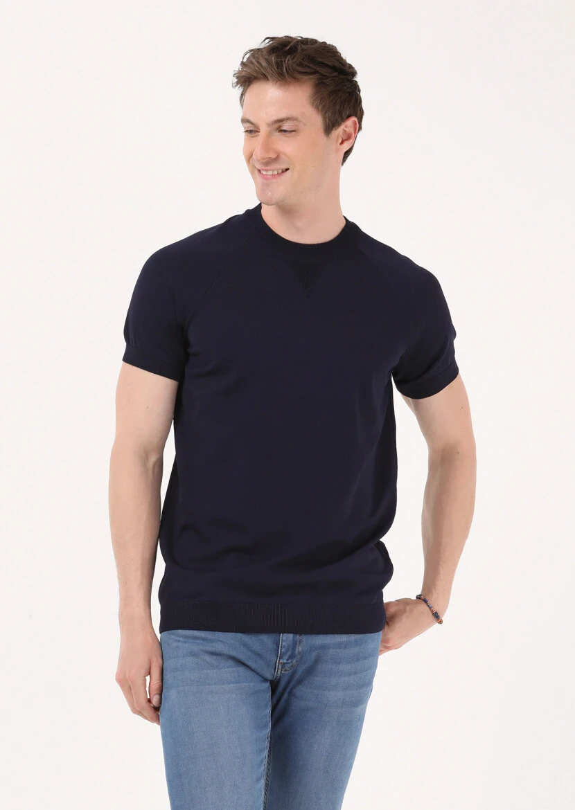 Navy Blue Knitwear - 4