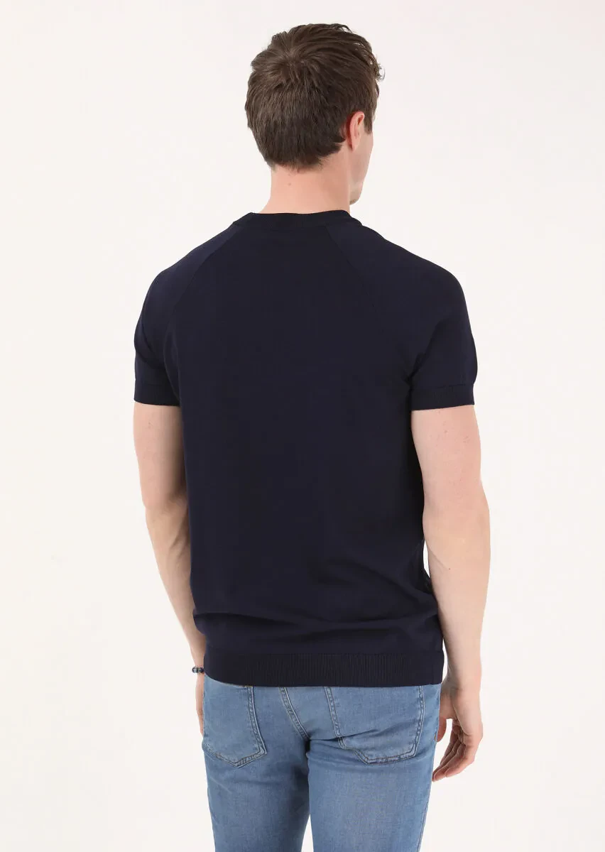 Navy Blue Knitwear - 5