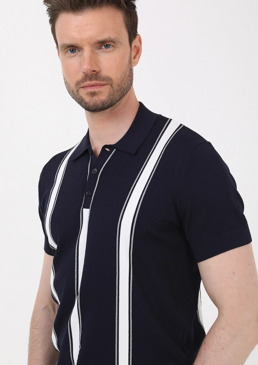 Navy Blue Knitwear - 3