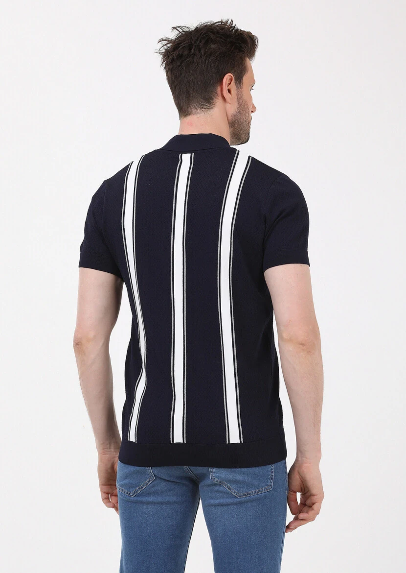 Navy Blue Knitwear - 5