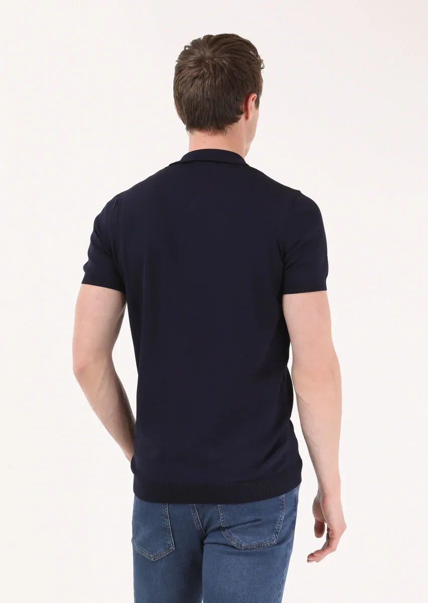 Navy Blue Knitwear - 5