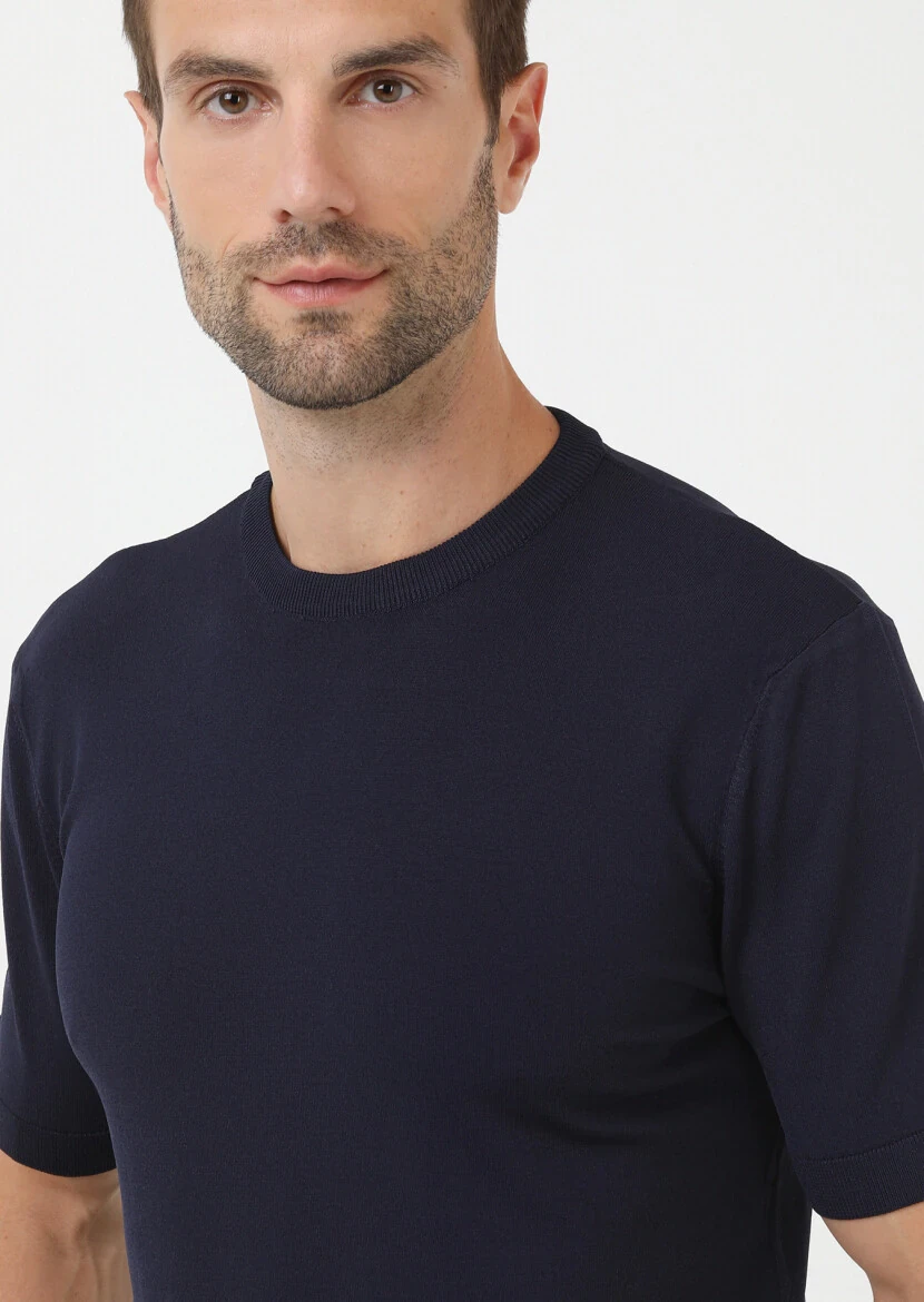 Navy Blue Knitwear - 3