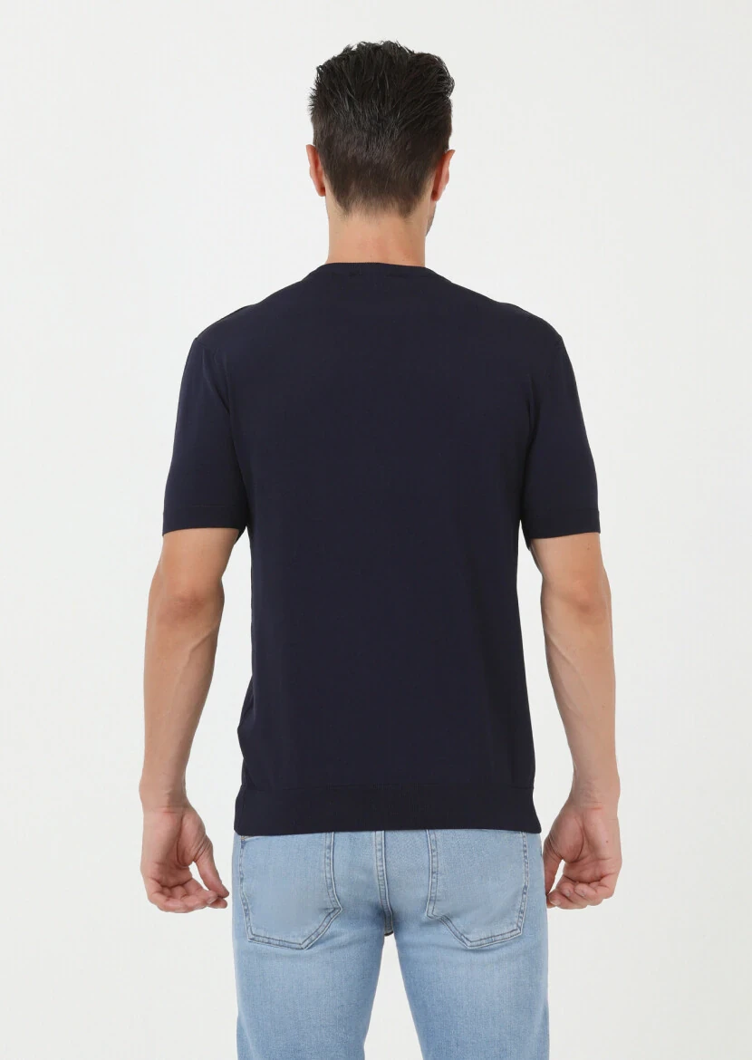 Navy Blue Knitwear - 4