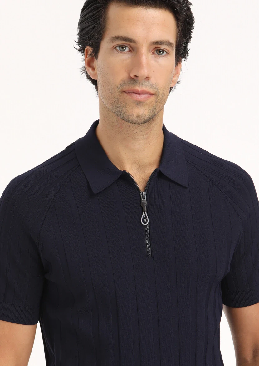 Navy Blue Knitwear - 3