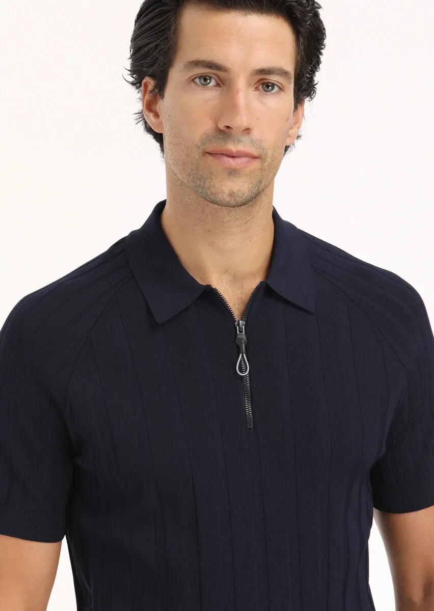 Navy Blue Knitwear - 3