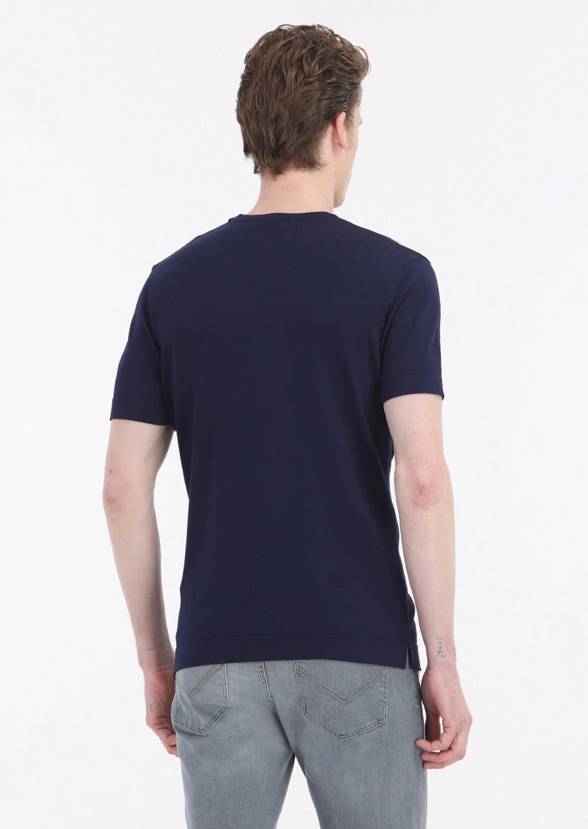 Navy Blue Knitwear - 5