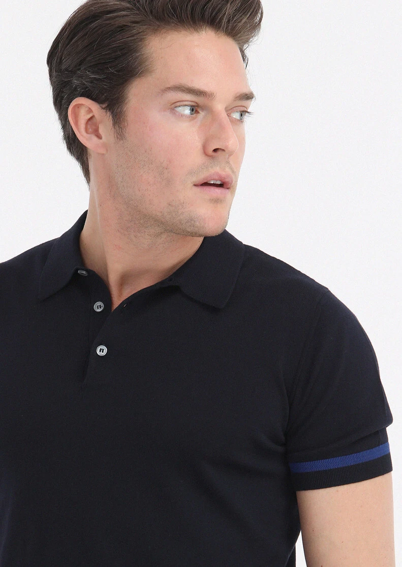 Navy Blue Knitwear - 3