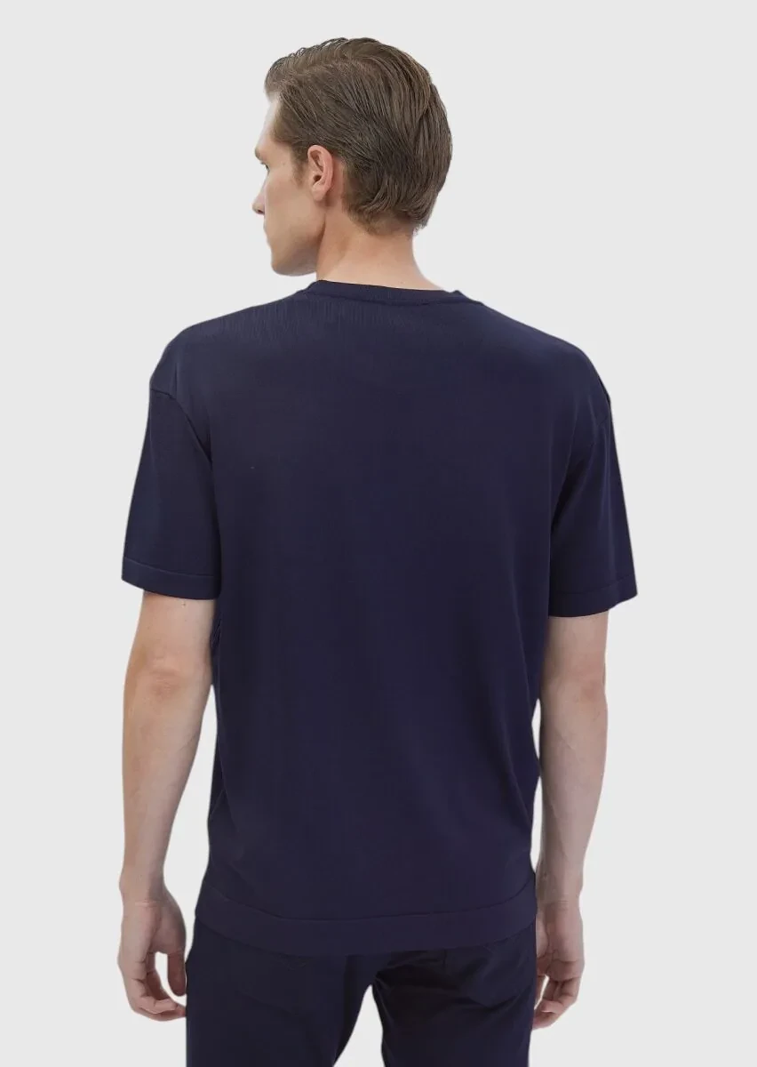 Navy Blue Knitwear - 6