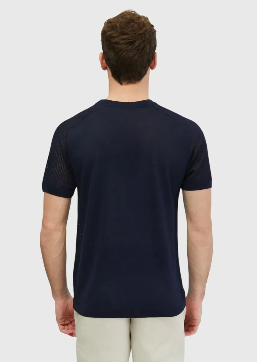 Navy Blue Knitwear - 2